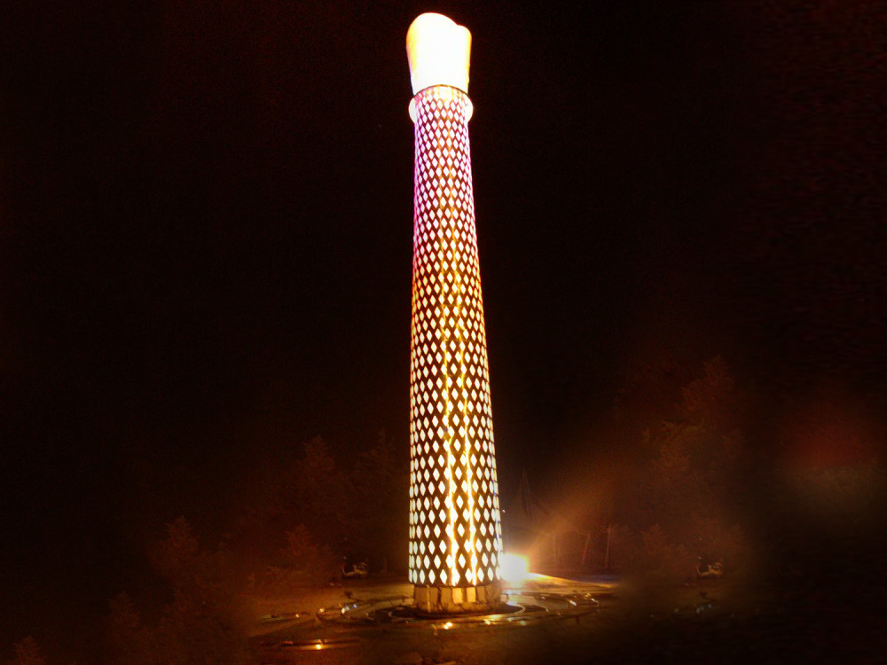 Diaotai Road Landscape Tower Lighting Design and Construction Project