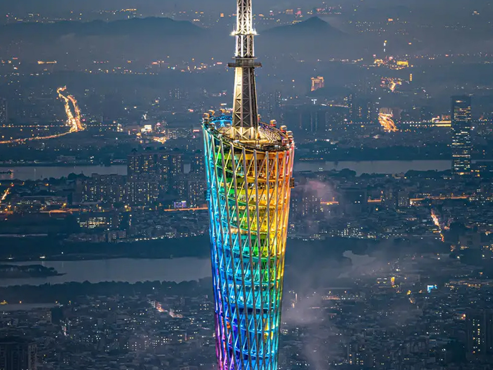 广州塔灯光设计和施工项目 广州塔灯光设计和施工项目
